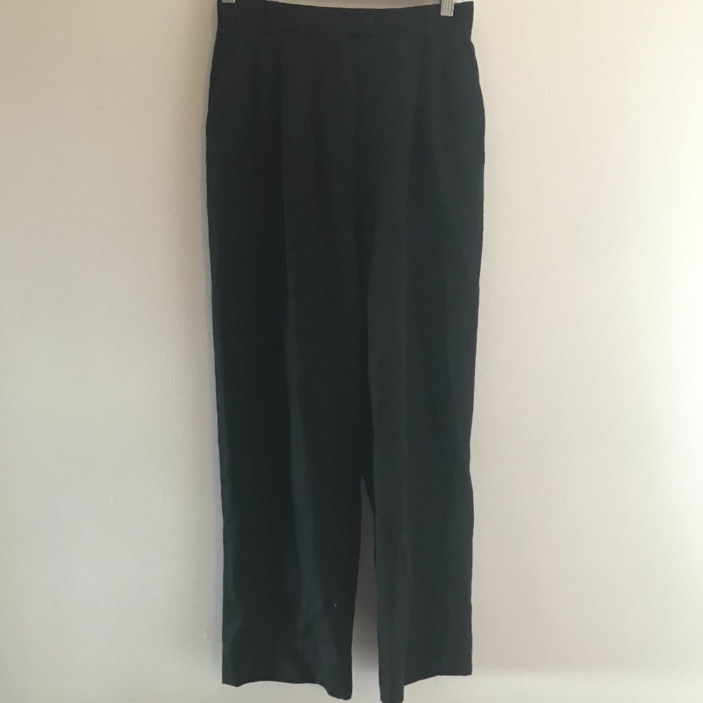 black trousers